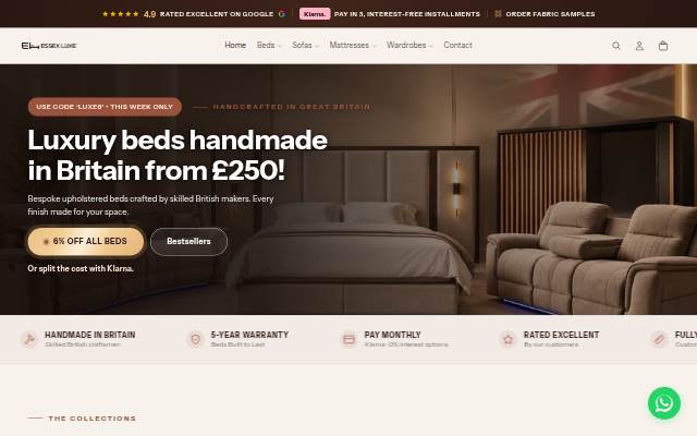Essex Luxe storefront