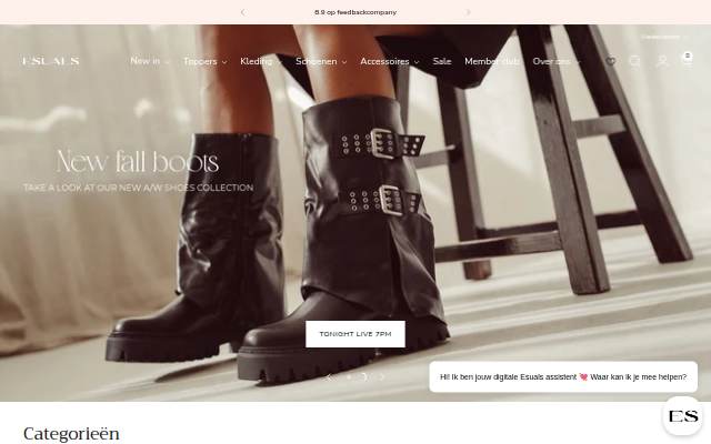Esuals storefront