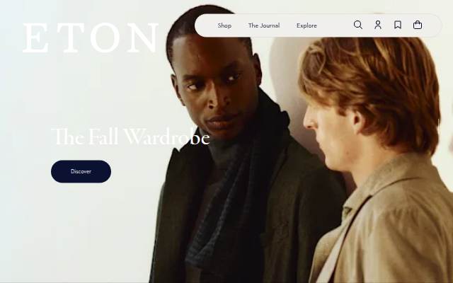 Men's Shirts &amp; Accessories storefront