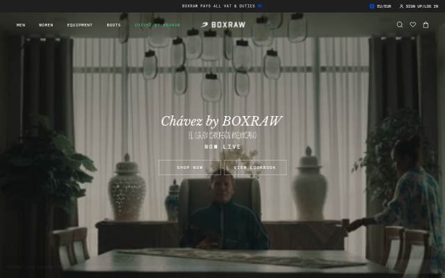 BOXRAW storefront