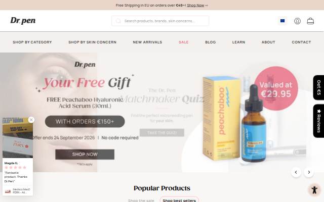 Dr. Pen EU storefront