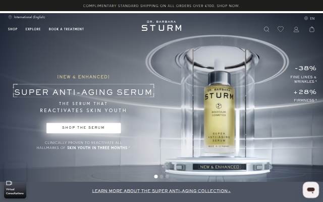 Dr Barbara Sturm storefront