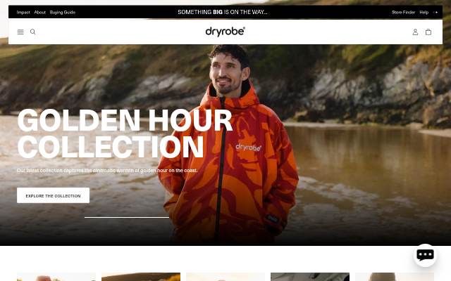 Dryrobe® Europe storefront