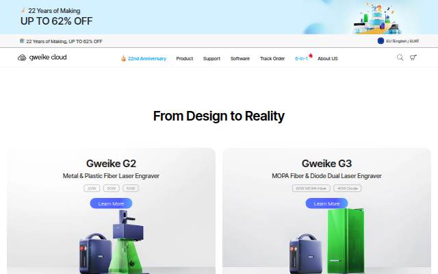 EU gweike cloud storefront