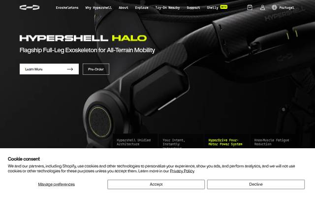 Hypershell EU storefront