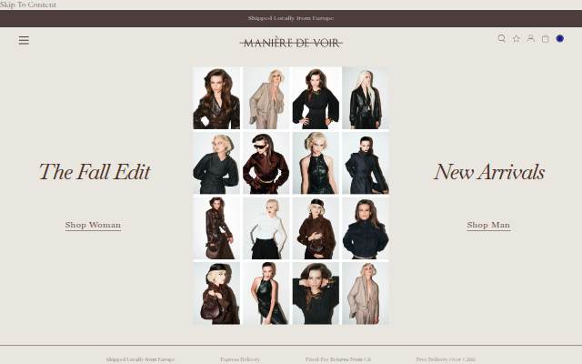 Manière De Voir B.V storefront