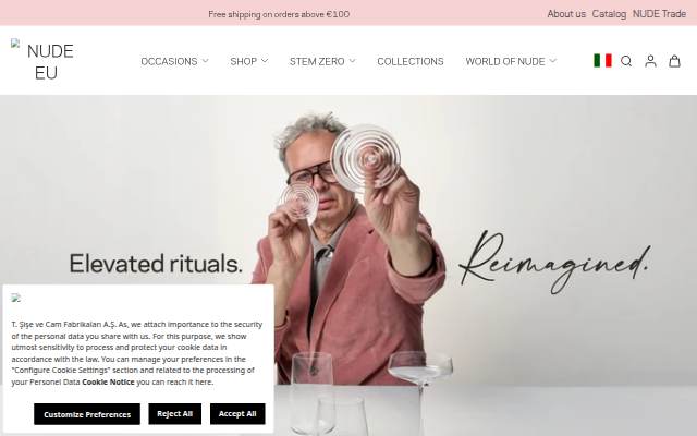 NUDE EU storefront