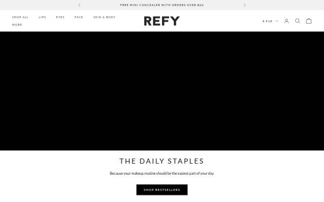 REFY storefront