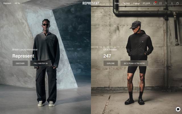 REPRESENT | EU storefront