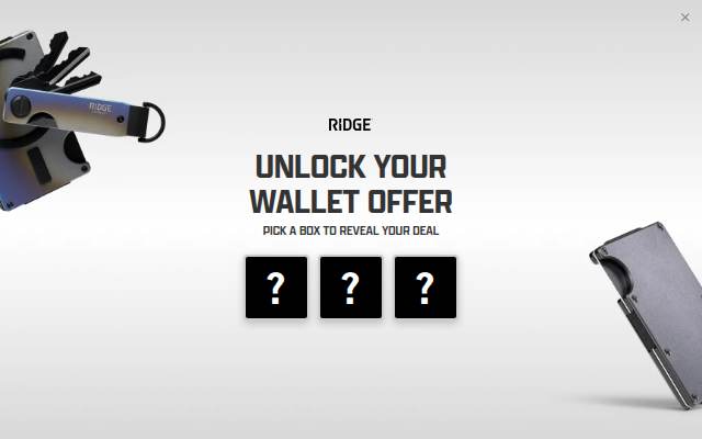 Ridge EU storefront