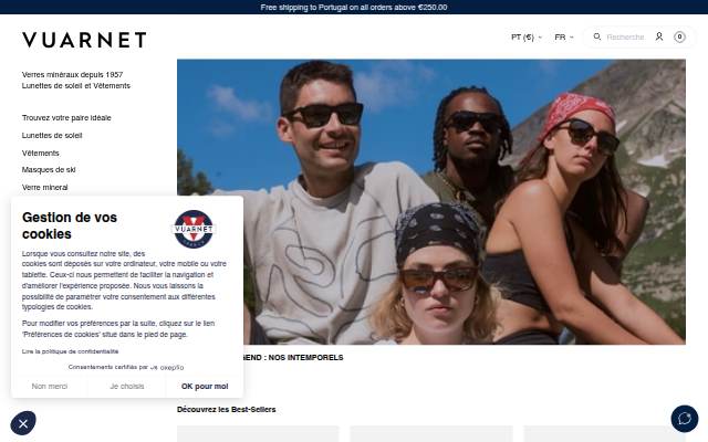 Vuarnet storefront
