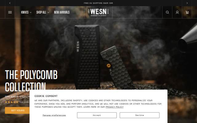 Startseite von WESN EU