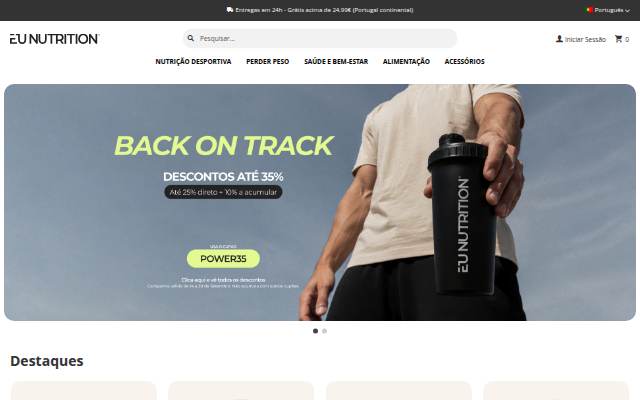 EU NUTRITION® storefront