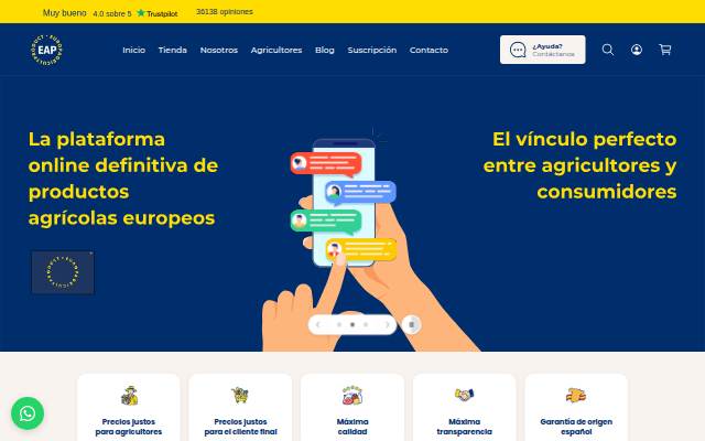 Europa Agricult Product storefront