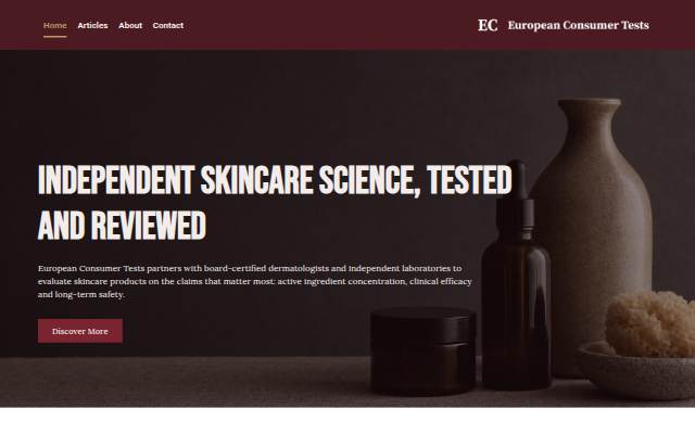 European Consumer Tests storefront