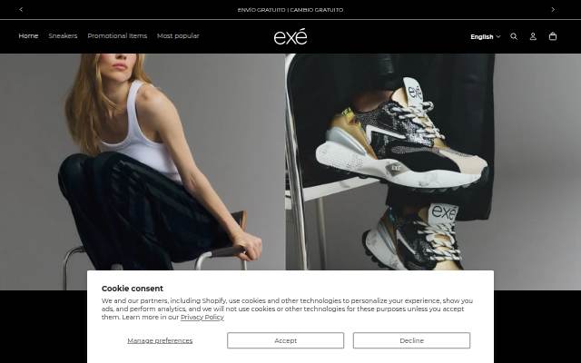 Startseite von Golden Goose