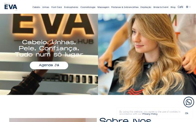 Escaparate de Eva Beauty Hub