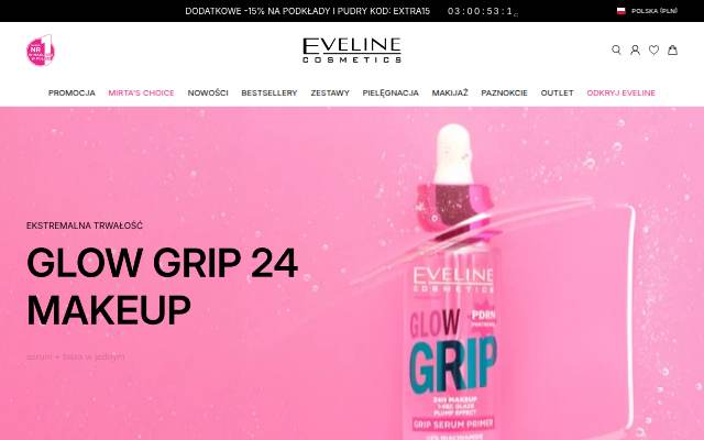 Eveline Cosmetics storefront