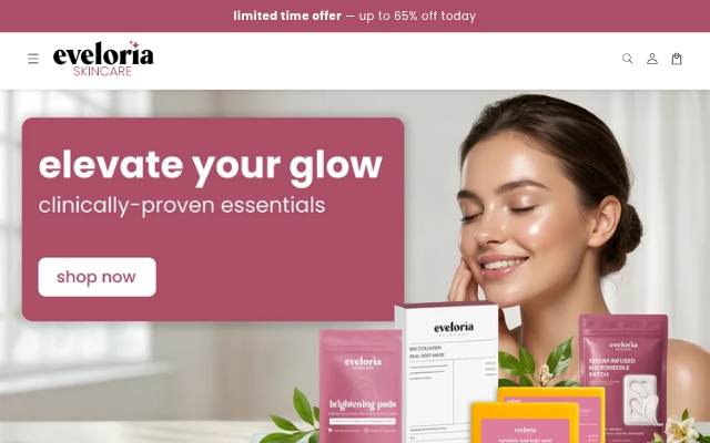 Eveloria storefront