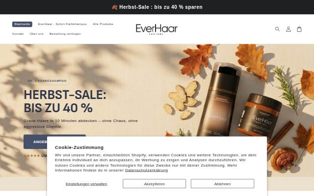 Startseite von EverHaar