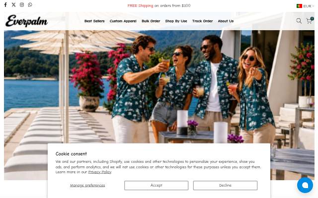 Everpalm storefront