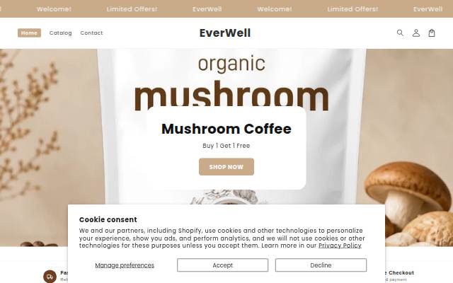 EverWell storefront