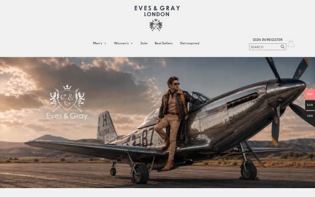 Eves &amp; Gray storefront