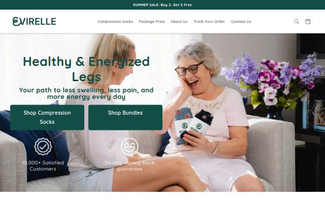 Evirelle storefront