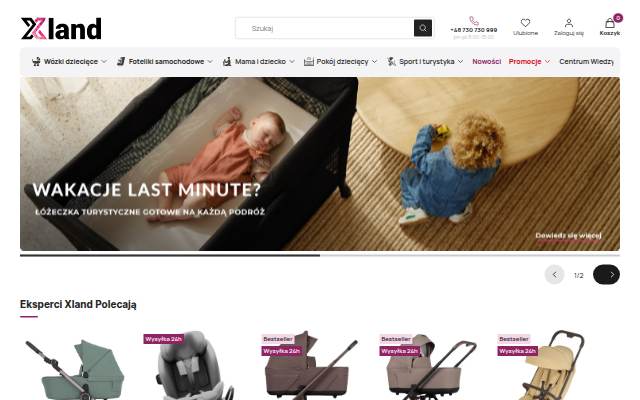 Wózki dziecięce i foteliki samochodowe storefront
