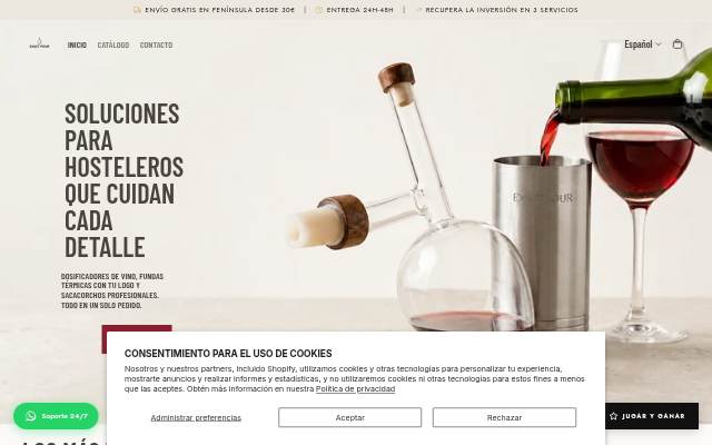 EXACTPOUR storefront