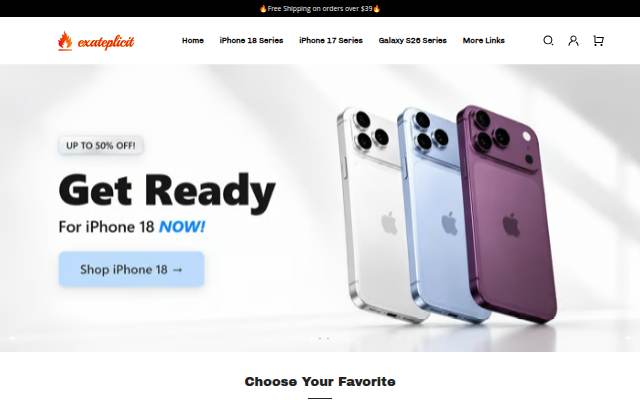 Exateplicit storefront