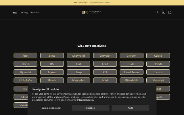 Exclusive keys EU storefront