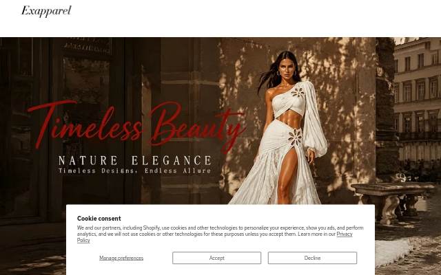 Exclusiveappare storefront