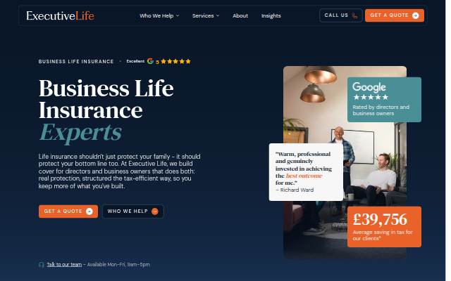 Executive Life storefront