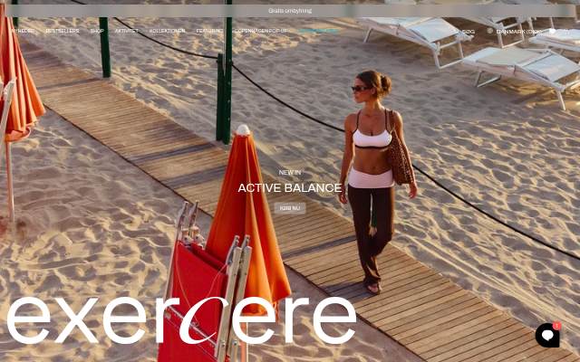 Exercere storefront