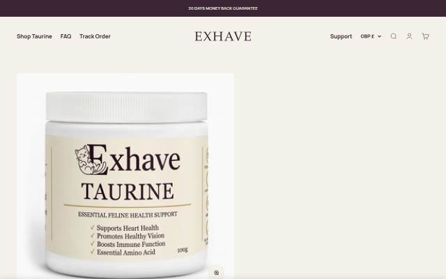 Exhave storefront