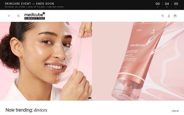 Korean Beauty storefront