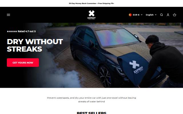 Expect Car Care storefront