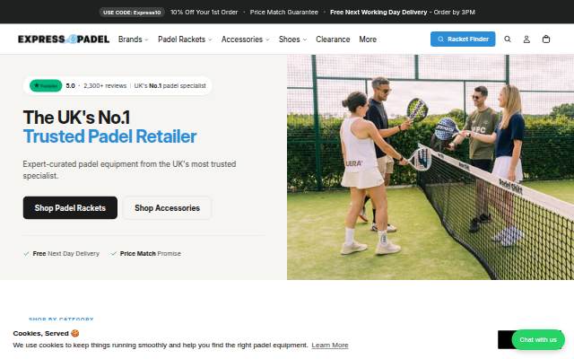 Montra da Express Padel