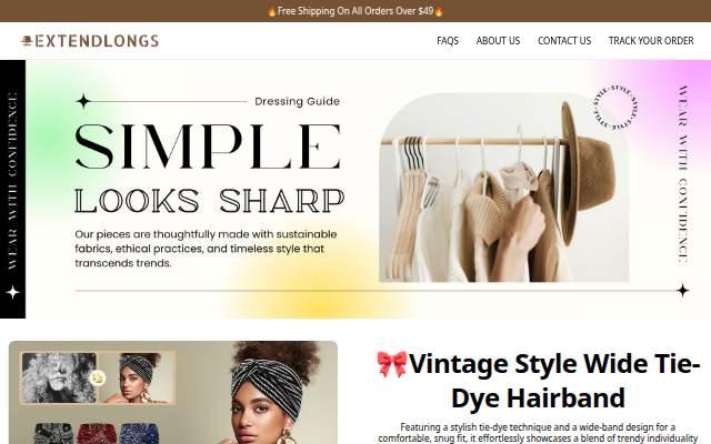 Puffed Sleeve V storefront