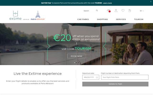 Extime.com storefront