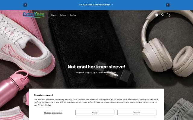 ExtraKnee storefront