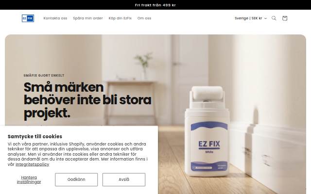 Startseite von EzFix