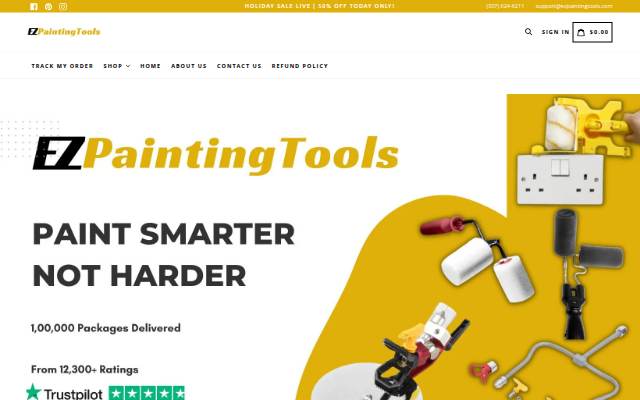 Ez Paint Edger storefront