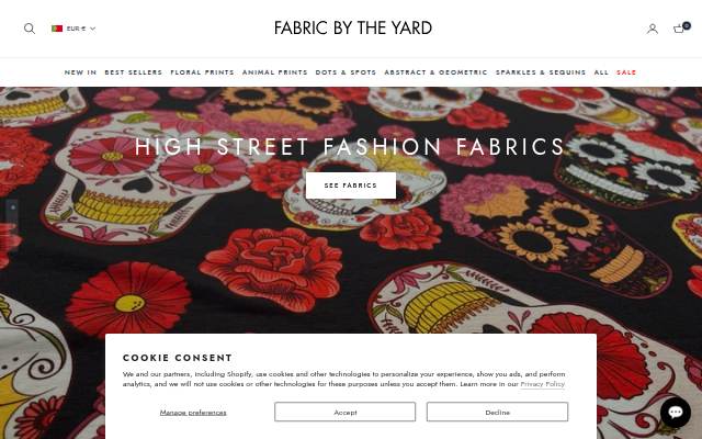 Startseite von Fabric By The Yard