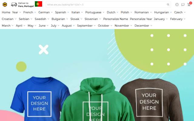 Fabyear.com storefront