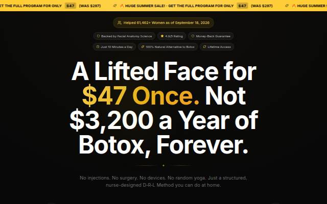 Face Fitness Masterclass storefront