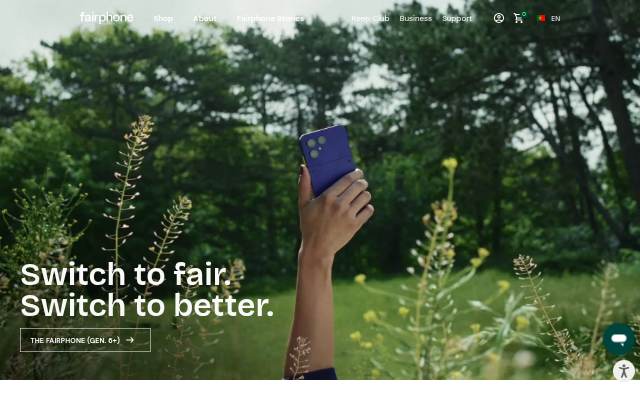 Escaparate de Fairphone