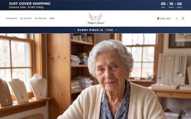Faithful &amp; Blessed storefront