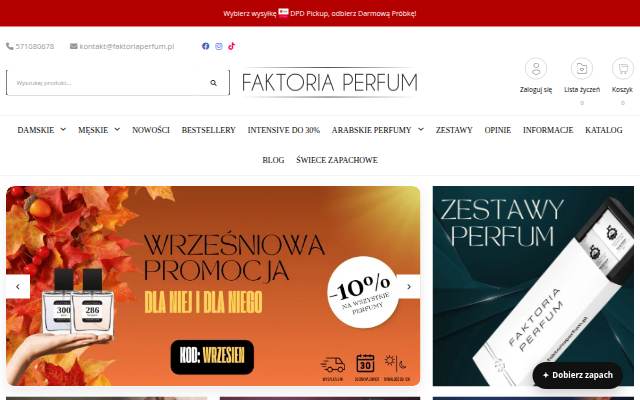 Faktoria Perfum storefront